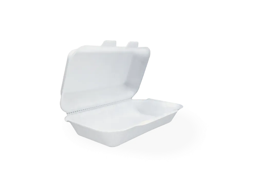 [50.0008] Boîte Lunch IP-10 - 24x16x7,2 cm Blanche (Carton de 500 pcs)