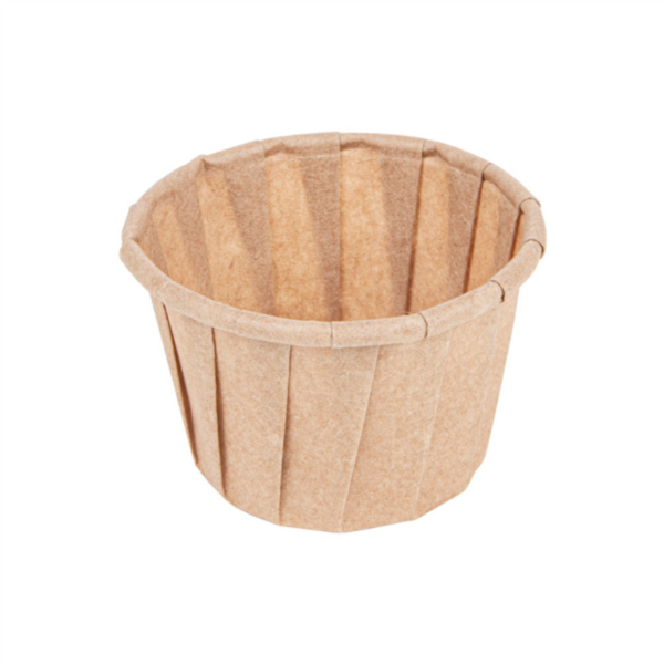 [40.0001] Pots Traiteur Papier Plissé PFAS Free - 30 ml (Paquet de 250 pcs)