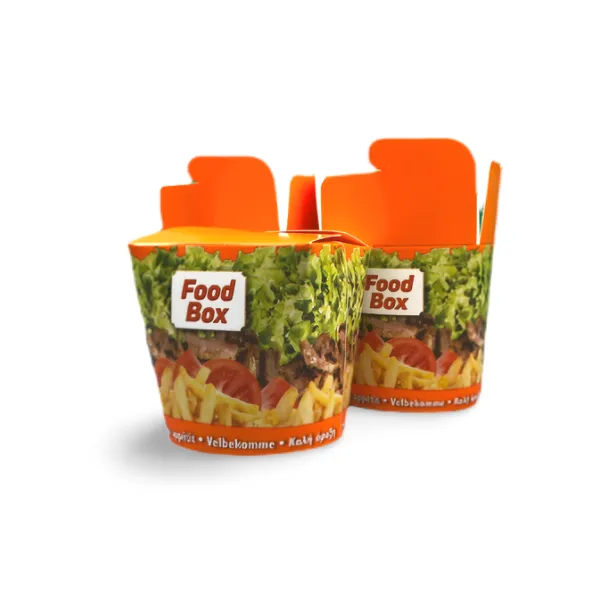 [40.0004] Pot à Kebab en carton, 16 oz, Carton de 500 pièces