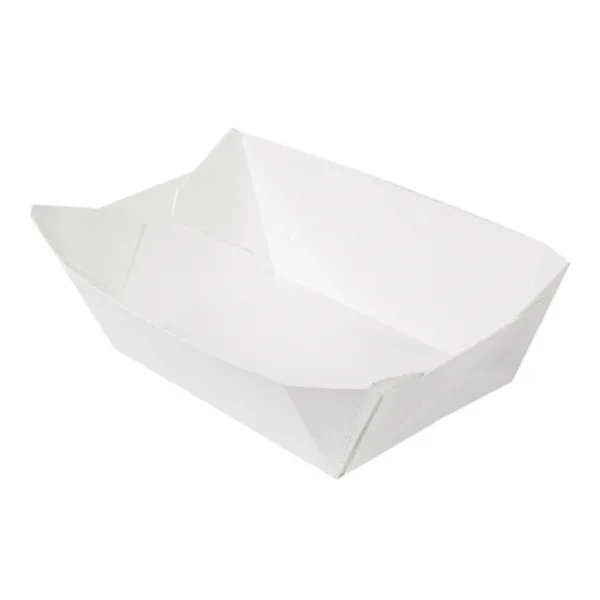 [50.0013] Ravier à Frites F7/714 - 13,5x7x4,5 cm 425 ml Blanc (Paquet de 250 pcs)