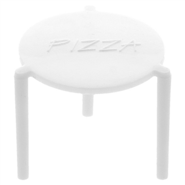 [30.0025] Petite Table à Pizza (Trépied) PP - Ø 4,5x3,7 cm Blanc (Paquet de 250 pcs)