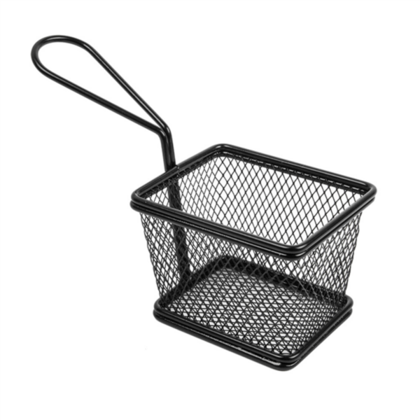 [30.0049] Mini Friteuse Artinox 1 Portion Inox - 10x7,8x7 cm Noir (Paquet de 6 pcs)