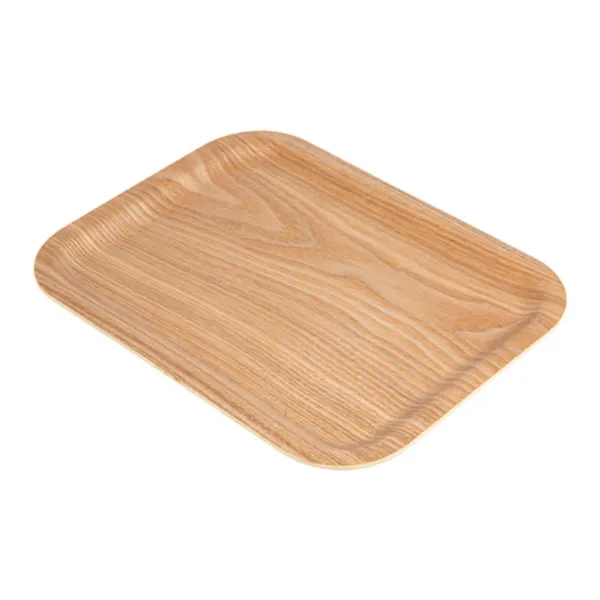 [30.0048] Plateau de Service en Bois - 32x24 cm Naturel (1 pc)