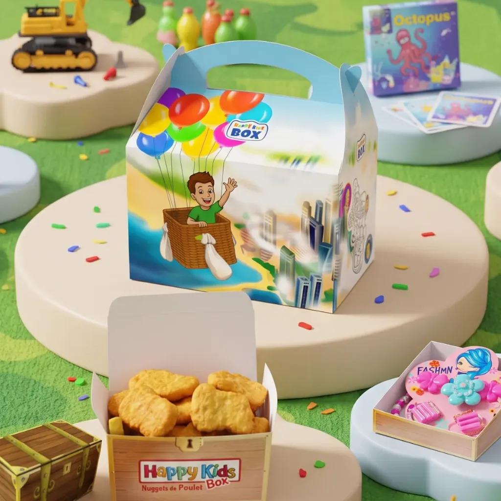 [50.0002] Kit Menu Enfant "Happy Kids Box" (Carton de 40 sets)