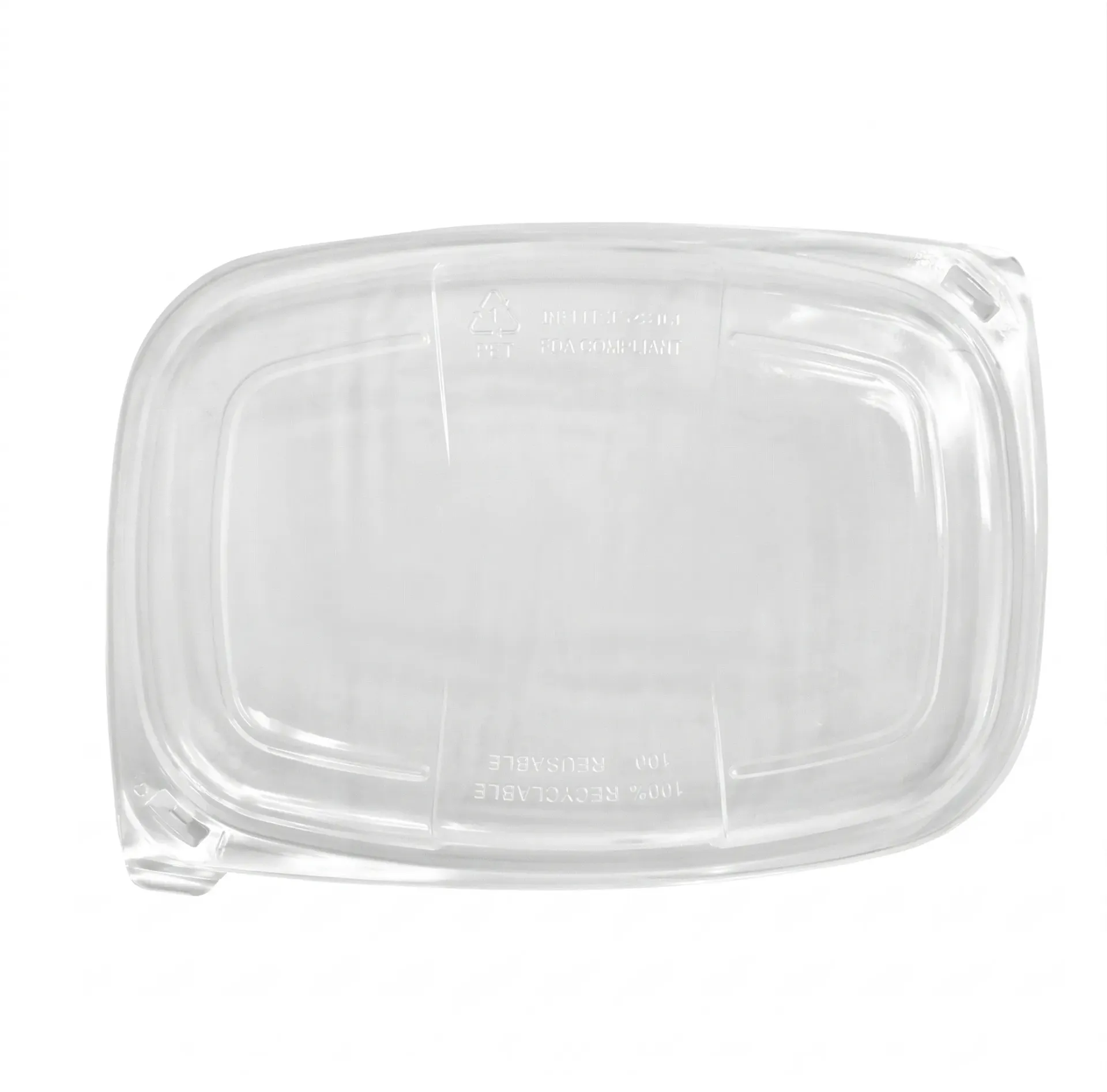 [50.0044] Couvercle PP pour Cookipack 1 Compartiment - 25,5x18,9 cm (Carton de 320 pcs)
