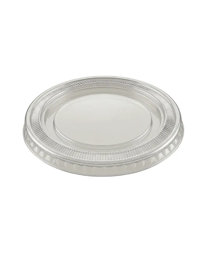 [40.0042] Couvercle Plastique pour Pot à Sauce Kraft - Ø 60 mm (Carton de 1000 pcs)