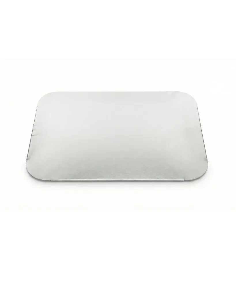[50.0028] Couvercle Carton pour Barquette Aluminium R45-911L - 19,6x13 cm (Carton de 1000 pcs)