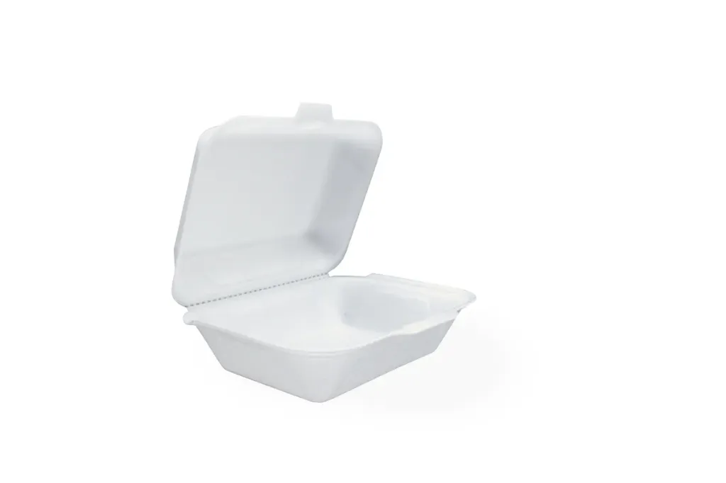 [50.0005] Boîte Lunch IP-9 - 18,5x15,5x7,5 cm Blanche (Carton de 500 pcs)